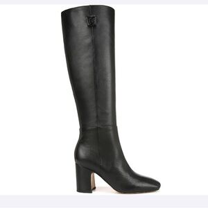 Sam Edelman Women’s Knee High Boot 3” Heel Sz 8.5 - Black Leather